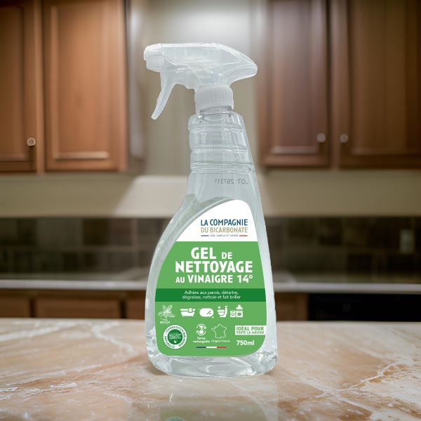 Gel végétal naturel au vinaigre 14 ° à la menthe en spray - 2